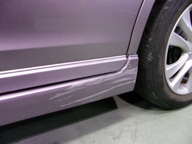 ソリオの鈑金塗装をさせて頂きました。