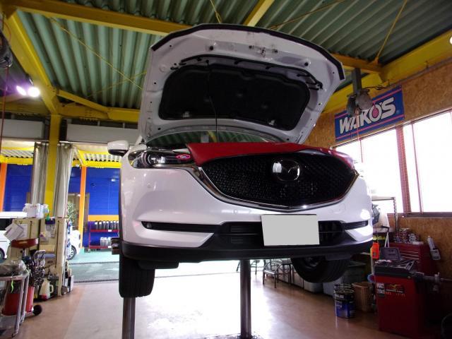 ＣＸー５の車検をさせて頂きました。