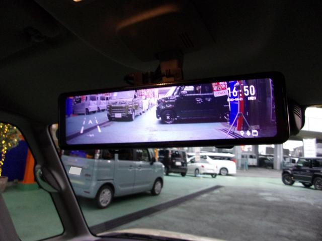 ご購入頂いたスペーシアギアの納車前に（ドラレコ前後・ダムドのキャリア）の取付をさせて頂きました。