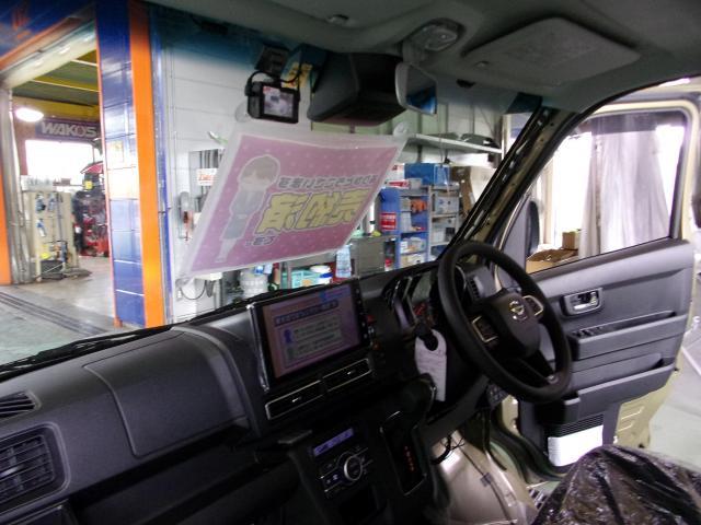 ご購入頂いたハイゼットジャンボの納車前に色々と部品の取付をさせて頂きました。