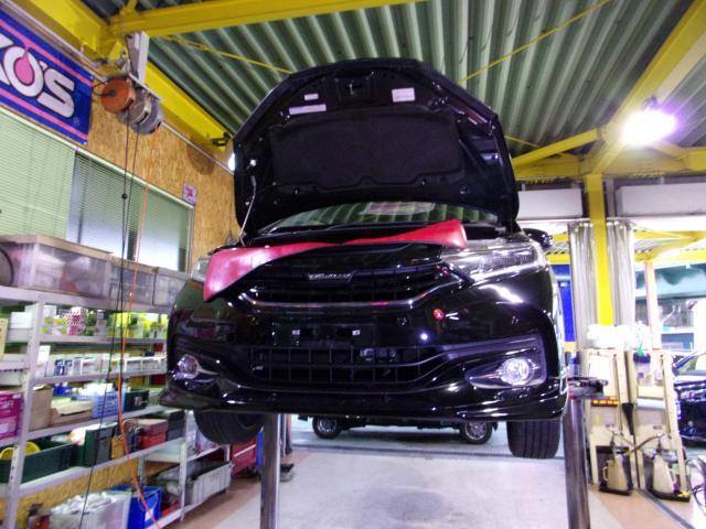 ご購入頂いたシャトルハイブリッドの納車整備（車検）をさせて頂きました。
