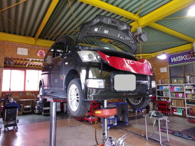 ムーヴのオイル交換をさせて頂きました。
　ガソリン車用(オイル交換)