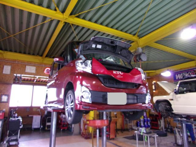 タントのオイル交換をさせて頂きました。