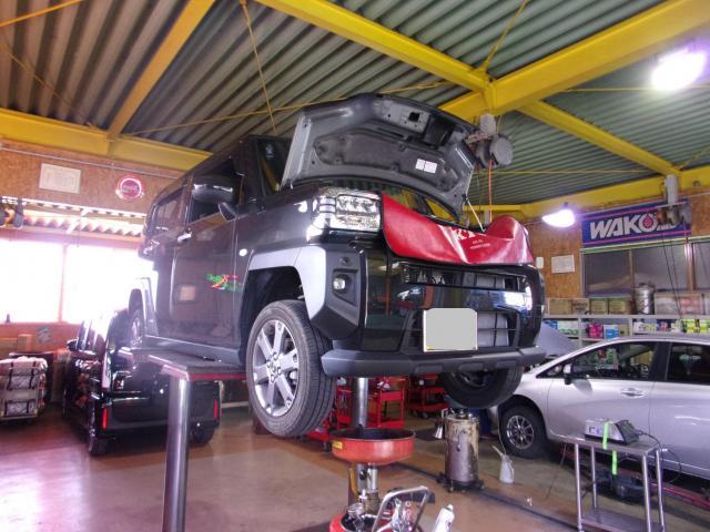 タフトのオイル交換をさせて頂きました。