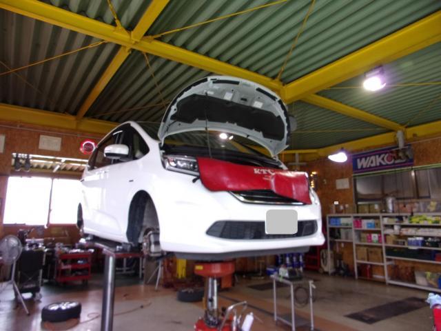 フリードのオイル交換をさせて頂きました。