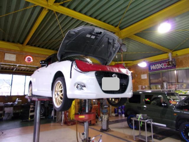 コペンのオイル交換をさせて頂きました。