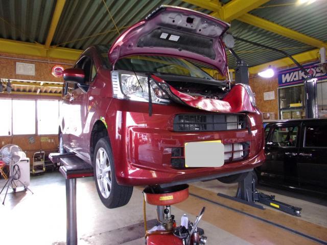 ムーヴのオイル交換をさせて頂きました。