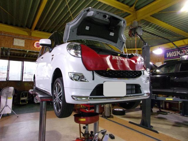 キャストのオイル交換をさせて頂きました。