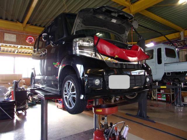 Ｎ－ＢＯＸのオイル交換をさせて頂きました。
