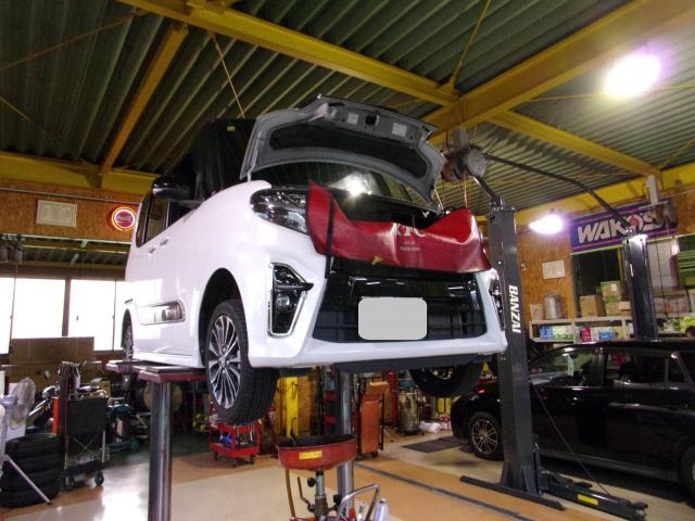 タントのオイル交換をさせて頂きました。