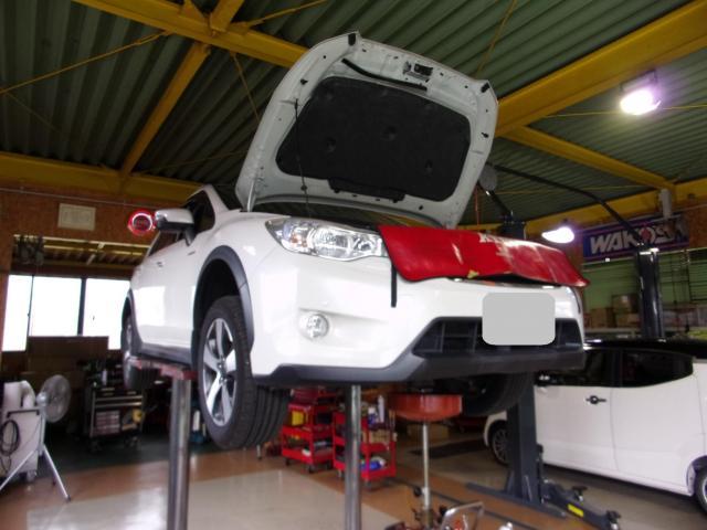 ＸＶのオイル交換をさせて頂きました。