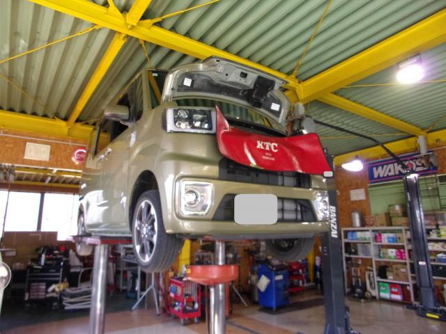 ウェイクのオイル交換をさせて頂きました。