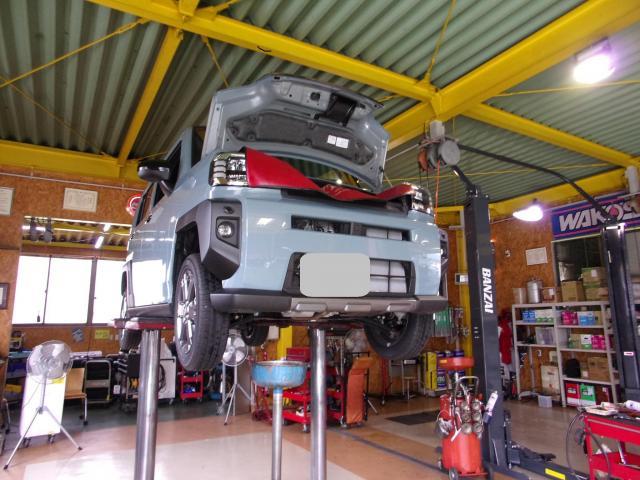 タフトのオイル交換をさせて頂きました。