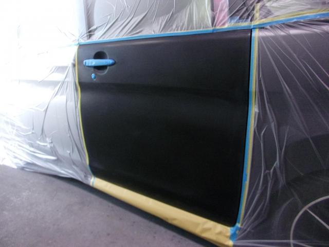 タントの鈑金塗装をさせて頂きました。