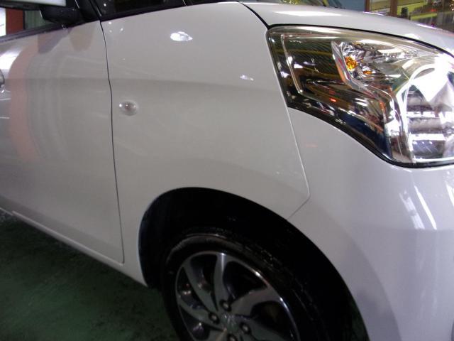 スペーシアの鈑金塗装をさせて頂きました。