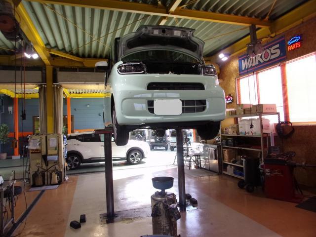 タントの新車１ヶ月無料点検をさせて頂きました。