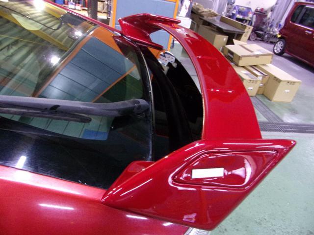プリウスの鈑金塗装をさせて頂きました。

