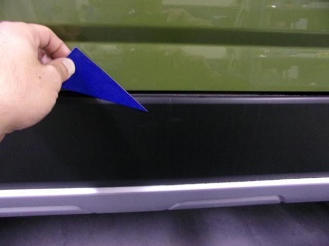 タントの鈑金塗装をさせて頂きました。
