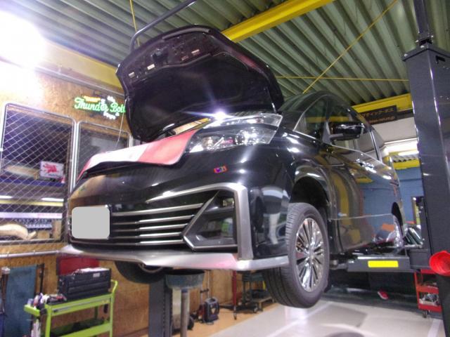 セレナの車検をさせて頂きました。
