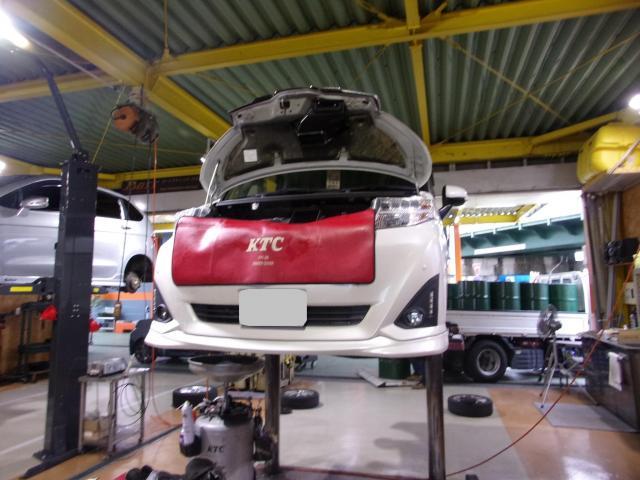 ルーミーの車検をさせて頂きました。