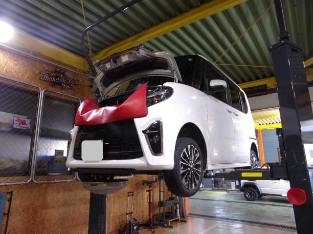 タントのオイル交換をさせて頂きました。