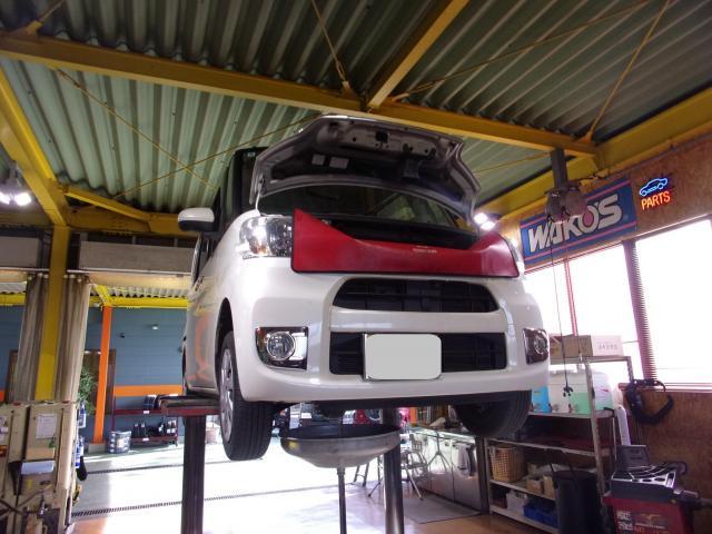 タントのオイル交換をさせて頂きました。