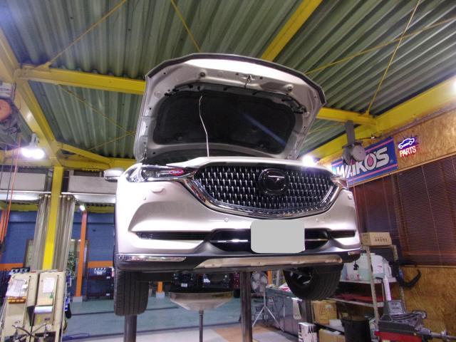 CX-8のオイル交換をさせて頂きました。