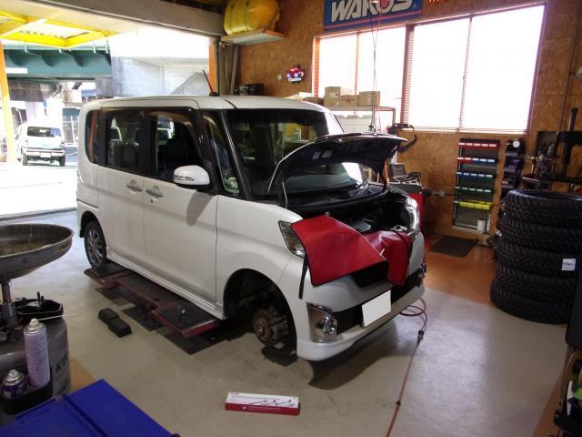 タントの法定点検をさせて頂きました。