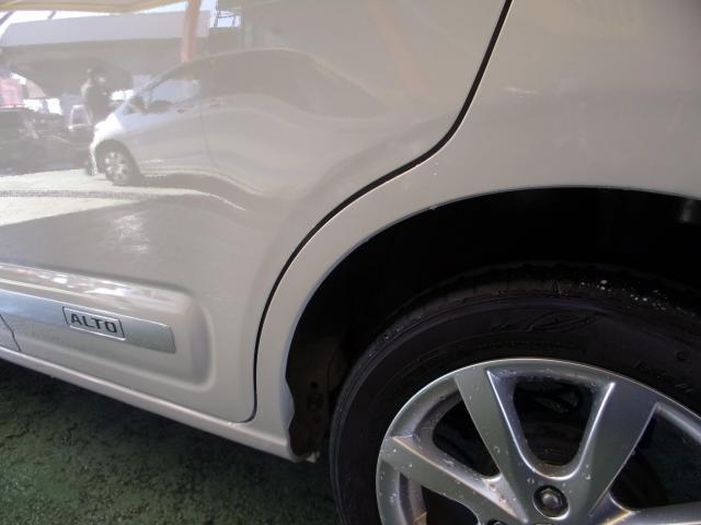 アルトの鈑金塗装をさせて頂きました。