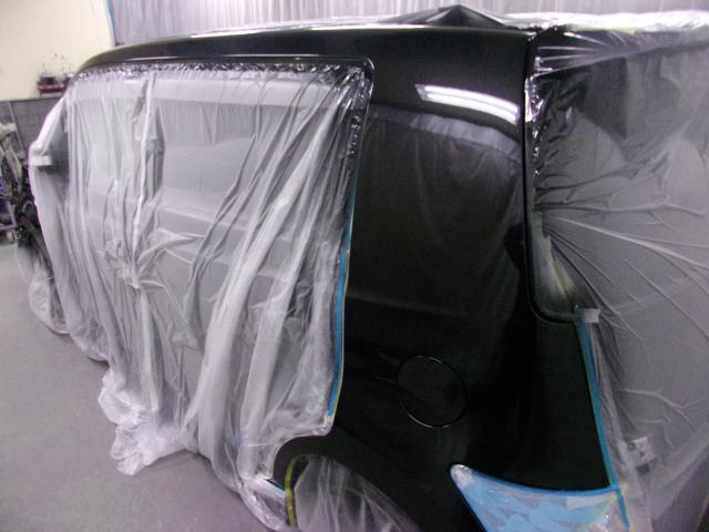 bBの鈑金塗装をさせて頂きました。
