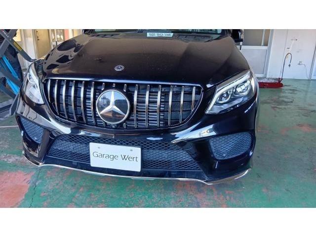GLE350d パナメリカーナグリル取付け