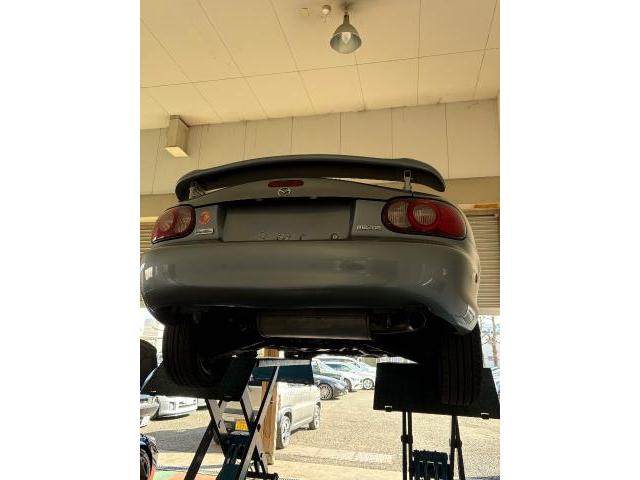 マツダ　NBロードスター　マフラー交換