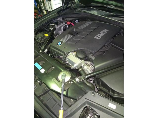 BMW５シリーズ　Ｆ10　530i  N52N   オイル交換　ワコーズプロステージ