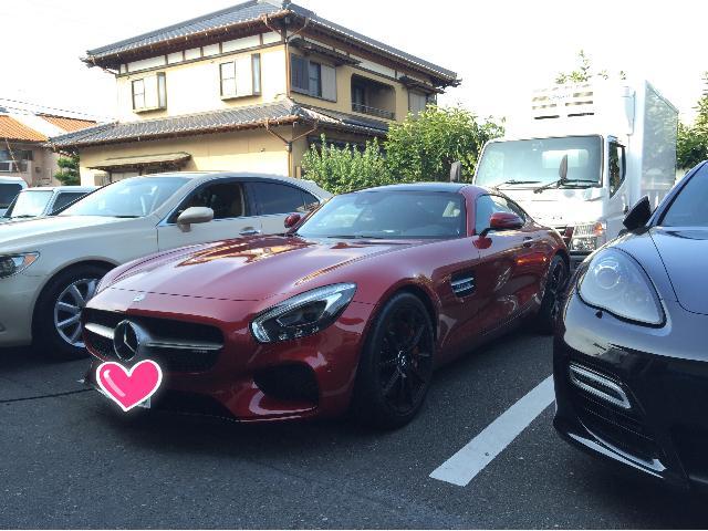 納車させていただいたベンツamg Gtレーダー取り付け グーネットピット