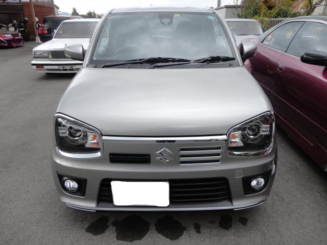 三島市 スズキアルトワークス　自動車 へこみ 修理