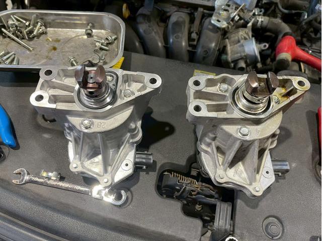 トヨタ ハリアー DBA-ZSU60W 加速不良 チェックランプ バルブリフトコントローラー交換 エンジン関連修理・整備 自動車 修理 静岡県 三島市　