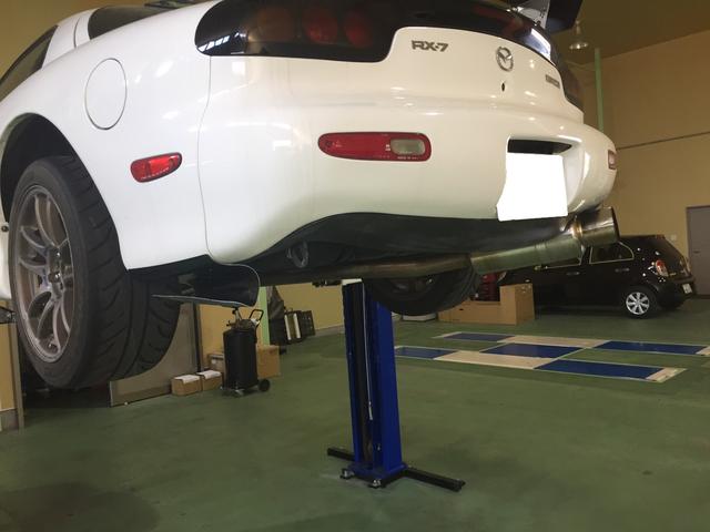 【アンフィニ　RX-7】　ディフューザー取付　浜松市