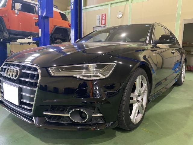 AUDI　A6　キャリパー塗装