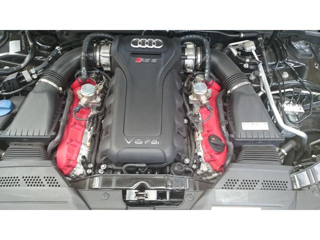 アウディ　ＲＳ５　オイル交換