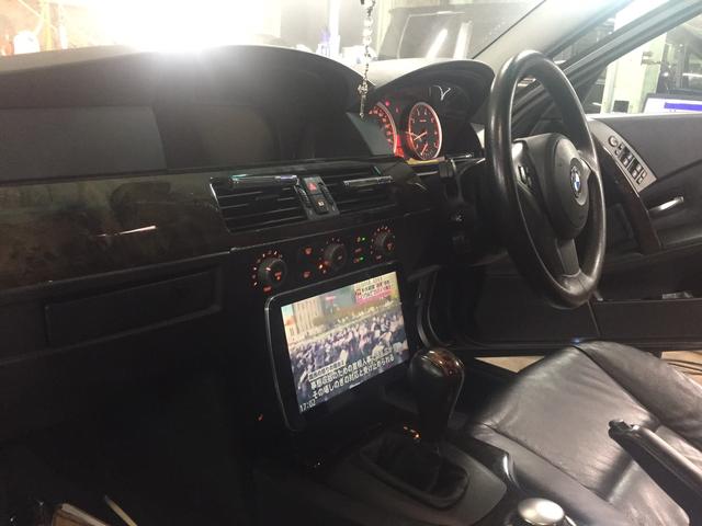 E60 BMW IDrive に追加ナビ設置