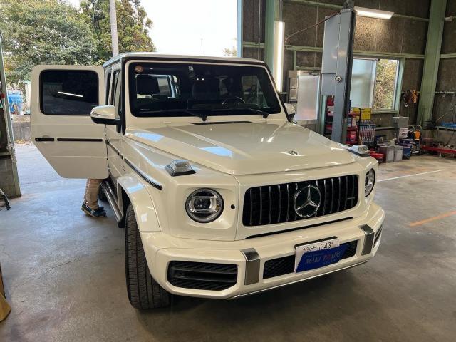 G63　バッテリー　サブバッテリー交換