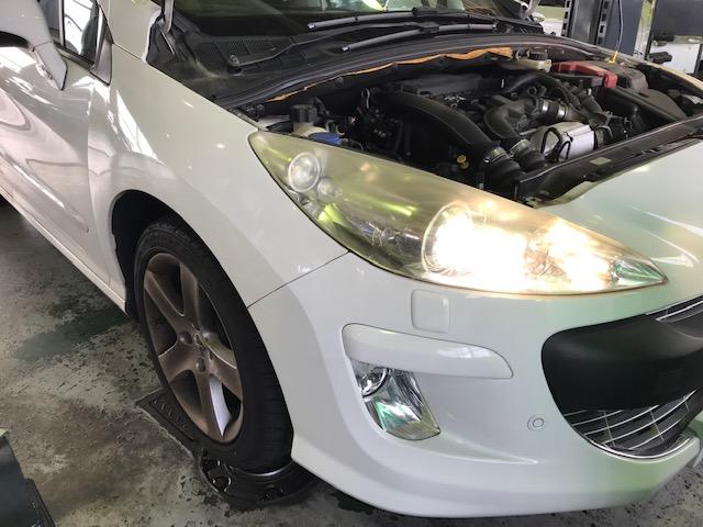 プジョー308　RECS施工ご入庫
