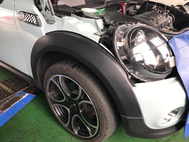 BMW MINI　電動ファン不具合ご入庫