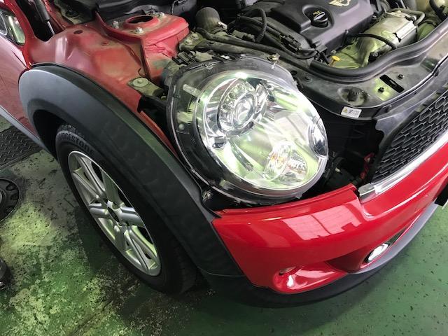 BMW MINI　バッテリー交換ご入庫