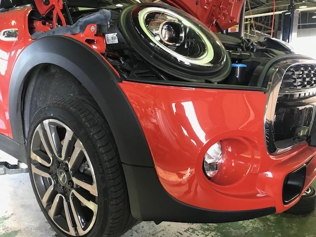 BMW MINI　ブロアモーター交換ご入庫