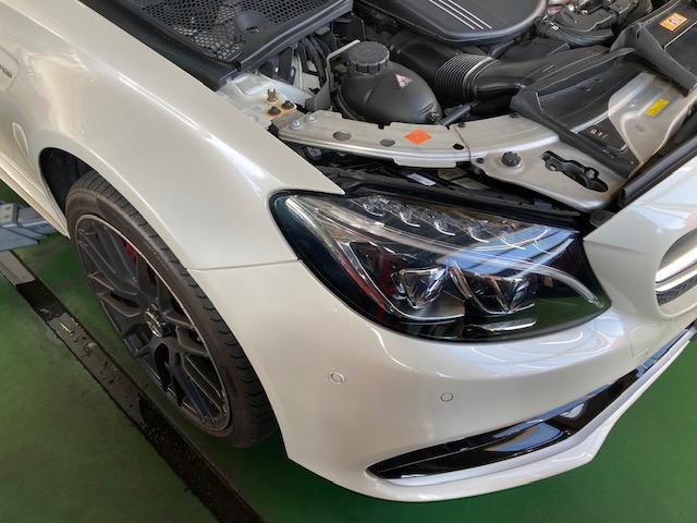 メルセデスベンツ　GLC　バッテリー交換ご入庫