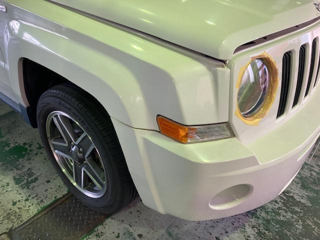 クライスラー　ジープ　パトリオット　車検ご入庫
