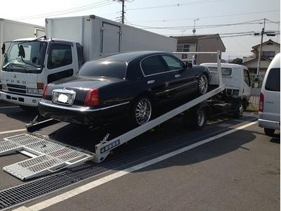 自社積載車完備です