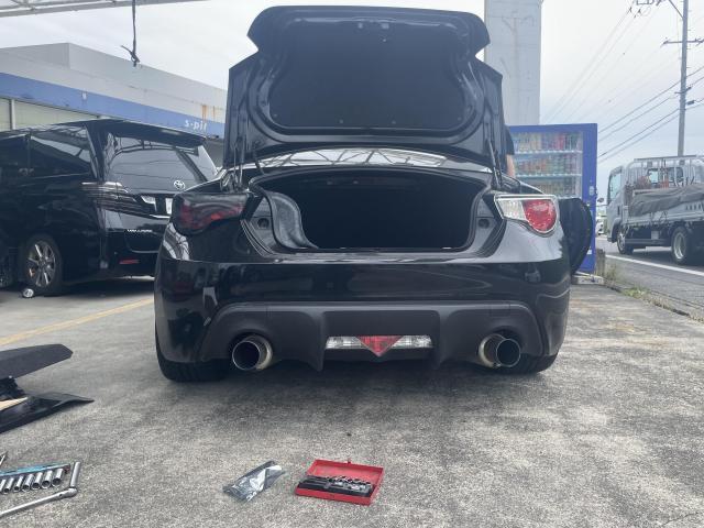 ８６　ライト・ウィンカー類交換テールレンズ