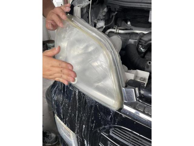 【作業実績】袋井市のお客様｜ダイハツ・ムーブ ヘッドライトくすみ除去